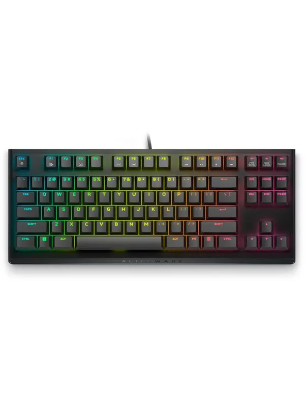 Dell Alienware AW420K - Dark Side of the Moon - Gaming Tangentbord - Engelska (US) - Svart