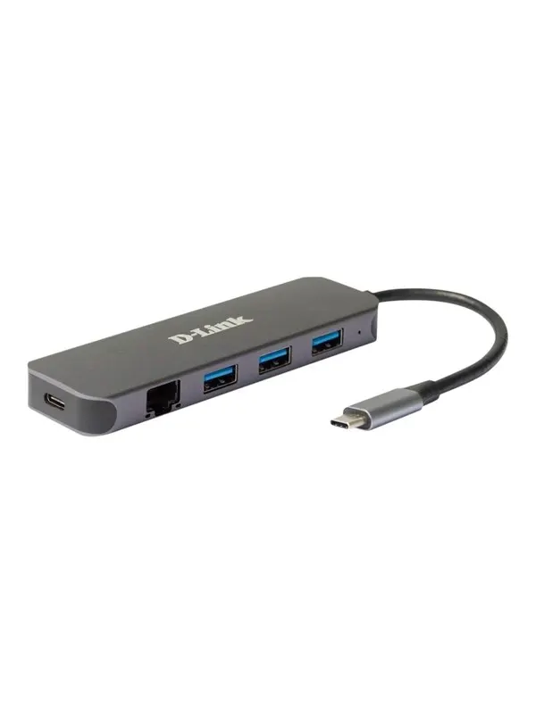 D-Link DUB-2334 - docking station - USB-C - HDMI - GigE