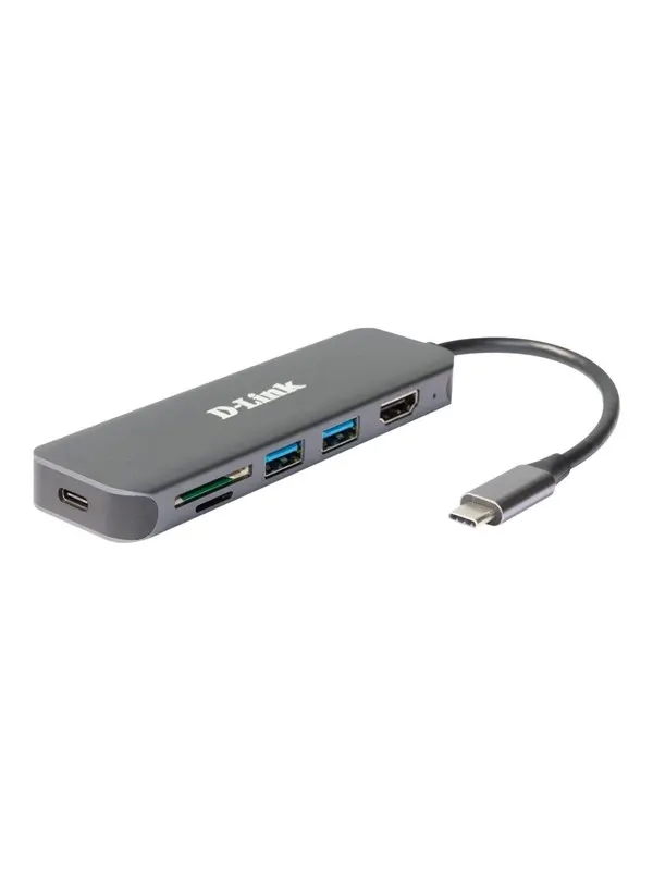D-Link DUB-2327 - docking station - USB-C / Thunderbolt 3 - HDMI