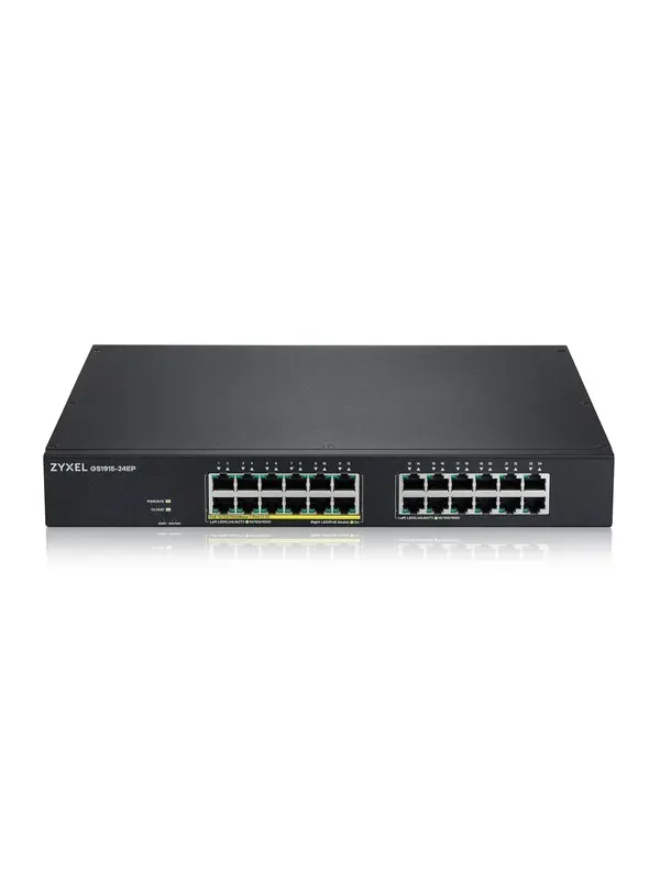 ZyXEL GS1915-24EP 24-port GbE Smart Managed Switch (12-Port GbE POE 130W)