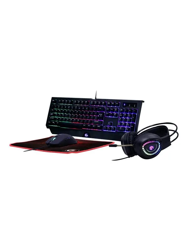 Gembird GMB Gaming Phantom - Gaming Tangentbord - Engelska (US) - Svart