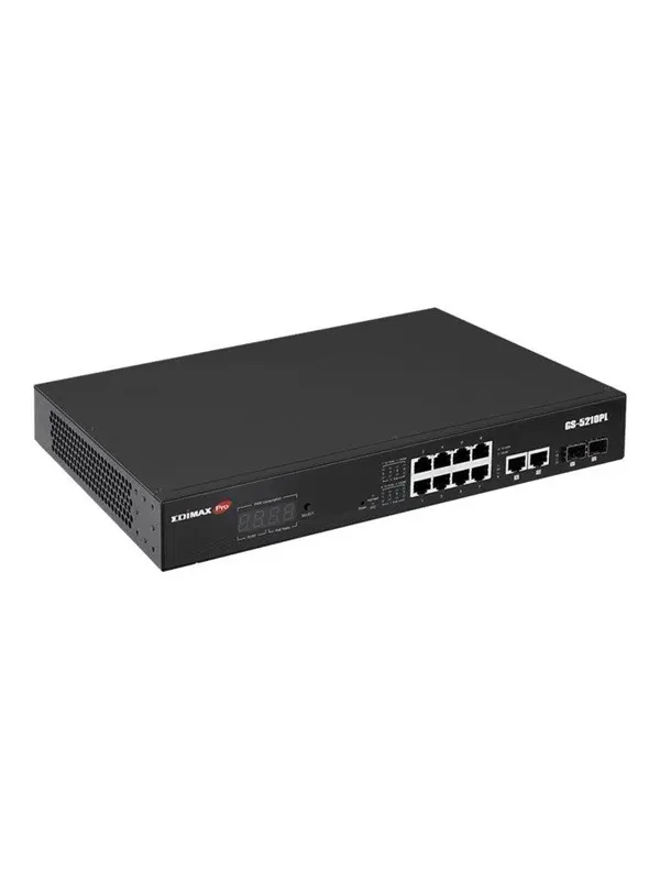 Edimax 12 Port Gigabit PoE Switch 2 RJ45/2 SFP com