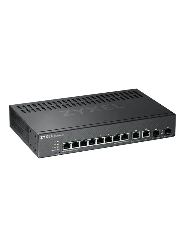 ZyXEL GS2220-10 8-Port GbE L2 Managed Switch