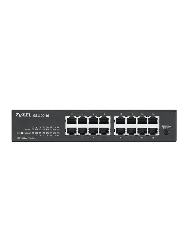 ZyXEL GS-1100-16 V3 16-port GbE Unmanaged Switch