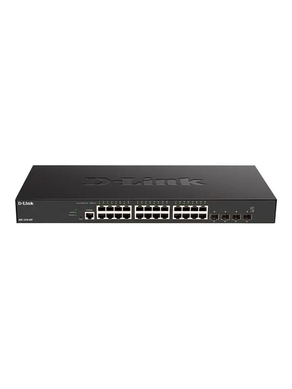 D-Link DXS-1210-28T 24 X 10G Base-T PORTS + 4 X 10G/25G SFP28