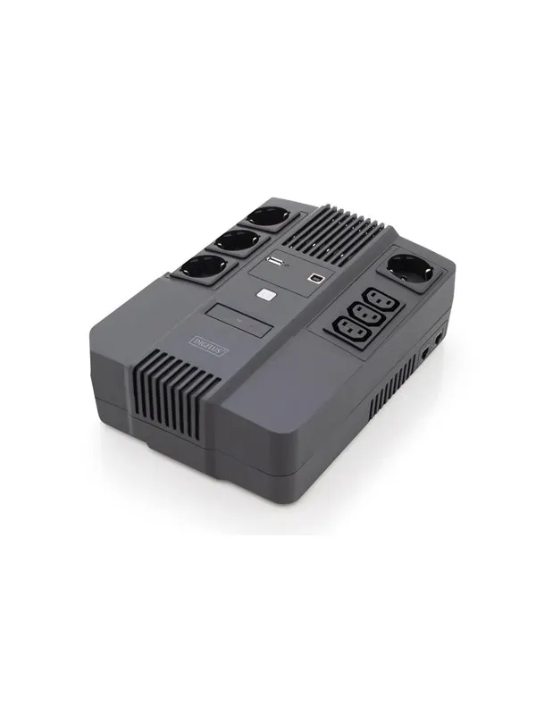 DIGITUS UPS Line-Interactive 800VA/480W AVR 4xSCHU