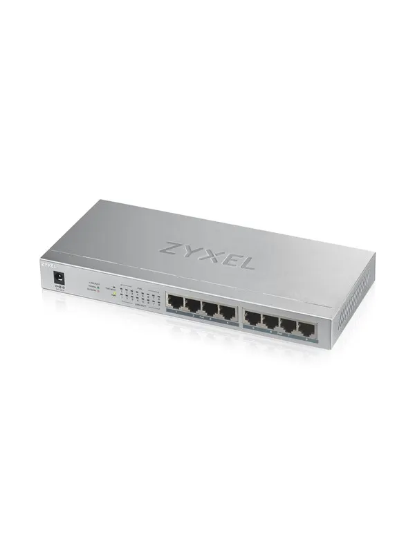 ZyXEL GS1008HP 8-Port GbE Unmanaged PoE+ (60W) Switch