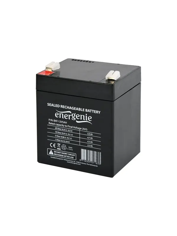 Gembird BAT-12V5AH - 12V/5Ah