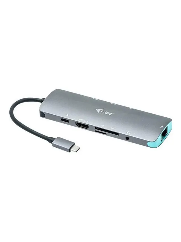 I-Tec USB-C Metal Nano Docking Station - USB-C 3.1 - 100W PD - 1GBE