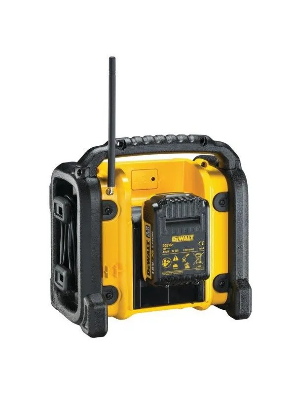Dewalt 18-10.8v xr digital compact radio - DAB/DAB+/AM/FM
