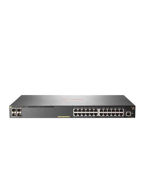 Hewlett Packard Enterprise JL255A Aruba 2930F 24G PoE+ 4SFP+ Switch