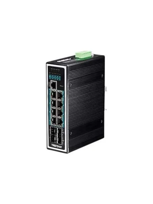 TRENDnet TI-PG1284I - switch - 12 portar - Admini