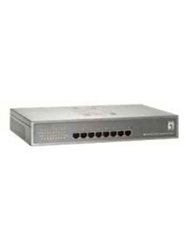 LevelOne GEP-0821 - switch - 8 portar - skrivbord