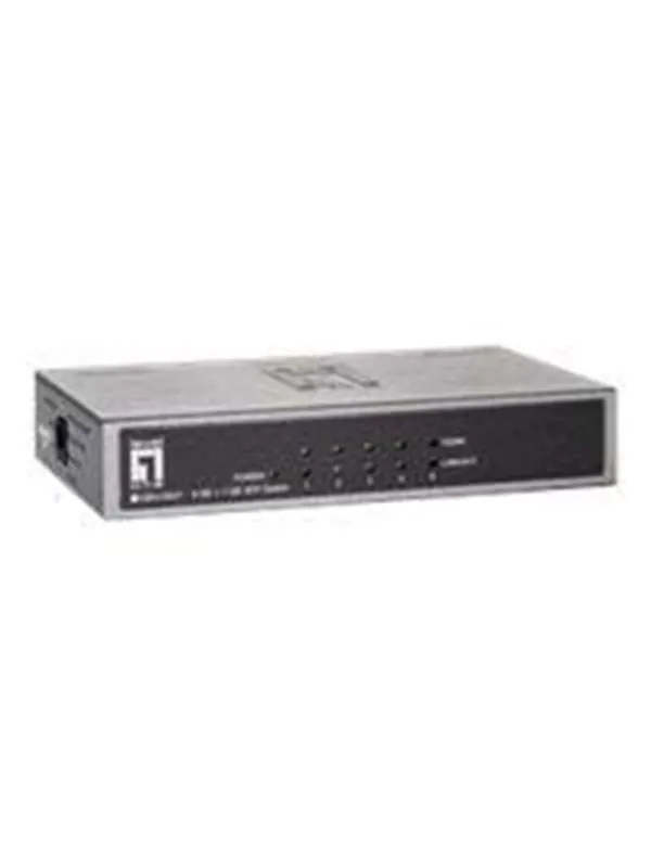 LevelOne GEU-0521 - switch - 4 portar - skrivbord