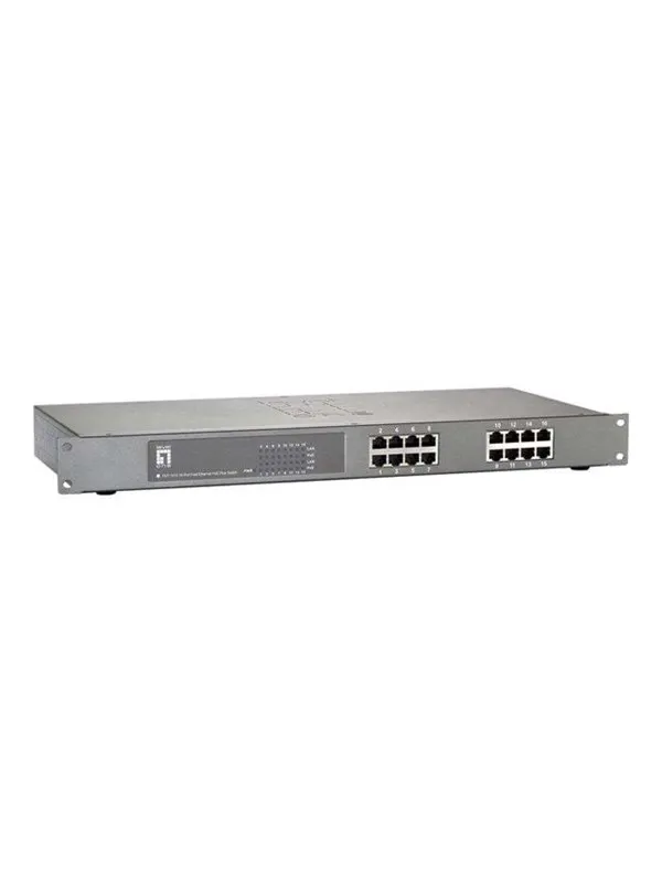LevelOne FEP-1612 - switch - 16 portar - rackmont