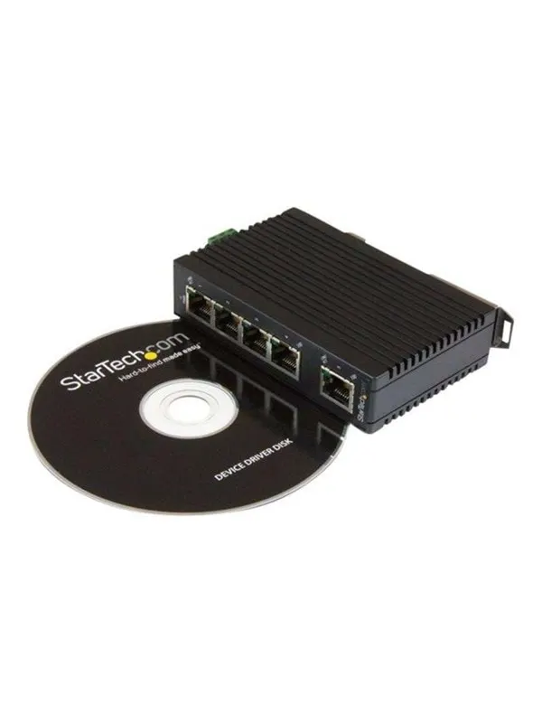 StarTech.com Industrial - switch - 5 portar - ohanter