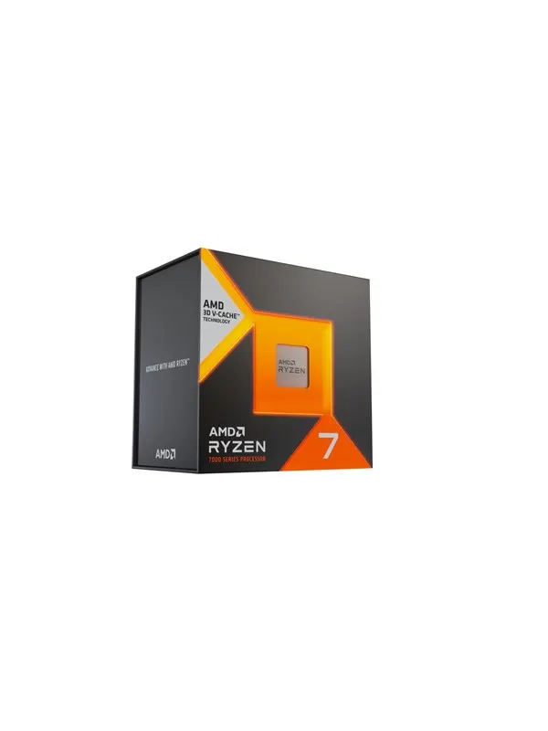 AMD Ryzen 7 7700X3D CPU - 8 kärnor - 4 GHz - AMD AM5 - AMD Boxed (utan kylare)