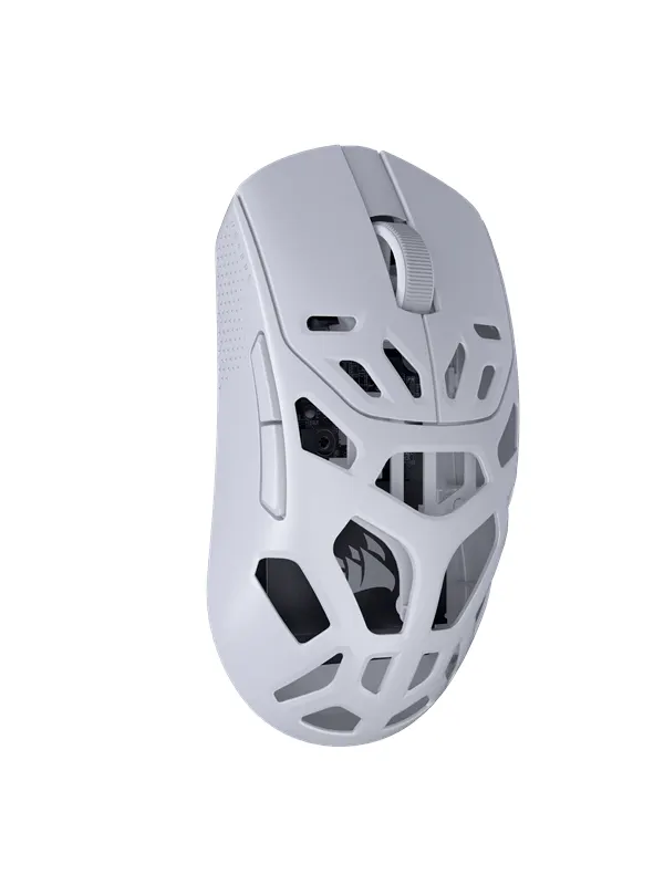 Corsair Sabre V2 Pro MG Ultralight Wireless - Gamingmus - Optic - 5 knappar - Vit