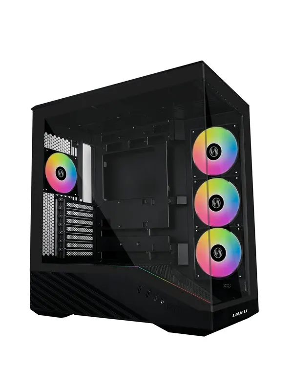 Lian Li V100 Black (4x ARGB fans) - Chassi - Miditower - Svart