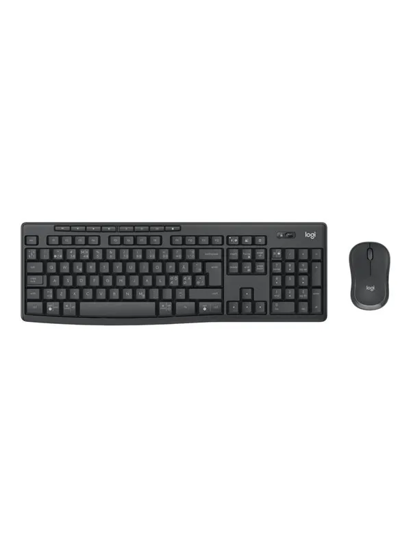 Logitech MK370 Combo for Business - Tastatur & Mus set - Nordisk - Svart
