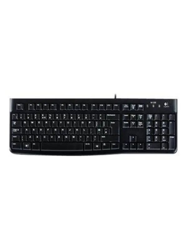 Logitech K120 - tangentbord - Tangentbord - Engelska (US) - Svart