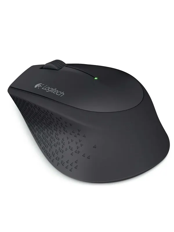Logitech M280 - mus - Mouse - Optic - 3 knappar - Svart