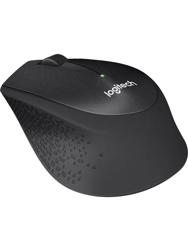 Logitech B330 Silent Plus - Mouse - Optic - 3 knappar - Svart