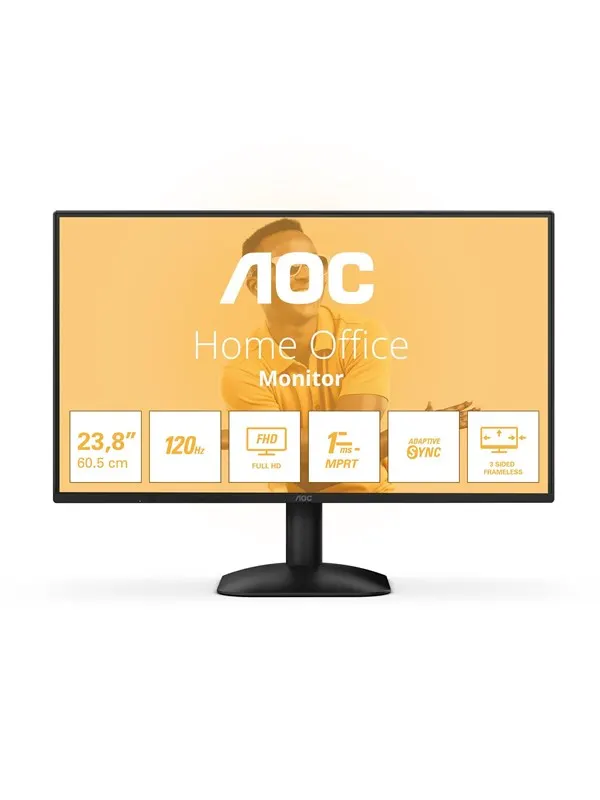 24" AOC 24B31H - 1920x1080 (FHD) - 120Hz - IPS