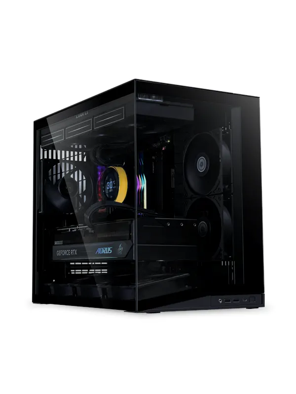 Lian Li O11D Mini V2 Flow black - Chassi - Miditower - Svart