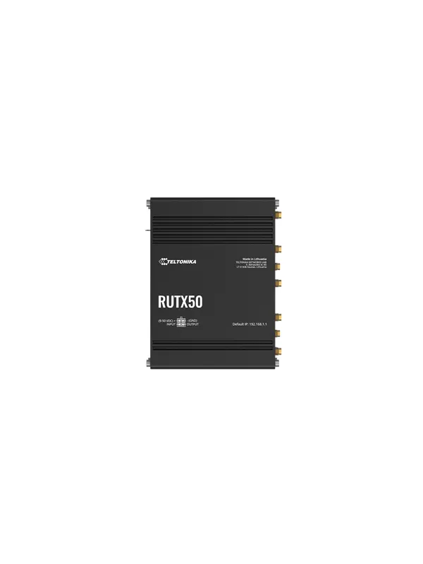 Teltonika RUTX50 Industrial 5G Router (RUTX50000000) - Wireless router 802.11a/b/g/n/Wi-Fi 5 Wave 2