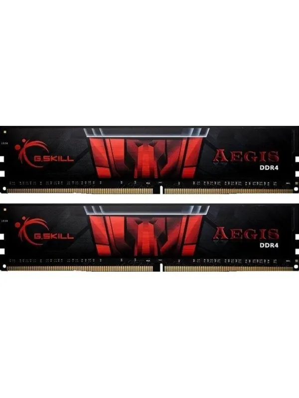 G.Skill AEGIS DDR4-3000 - 32GB - CL16 - Dual Channel (2 pcs) - Intel XMP - Svart