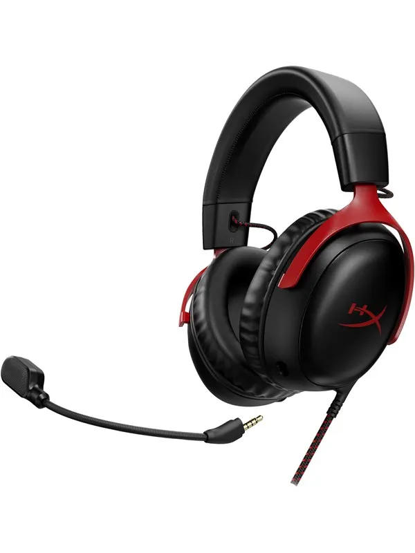 HyperX Cloud III - Svart/Röd