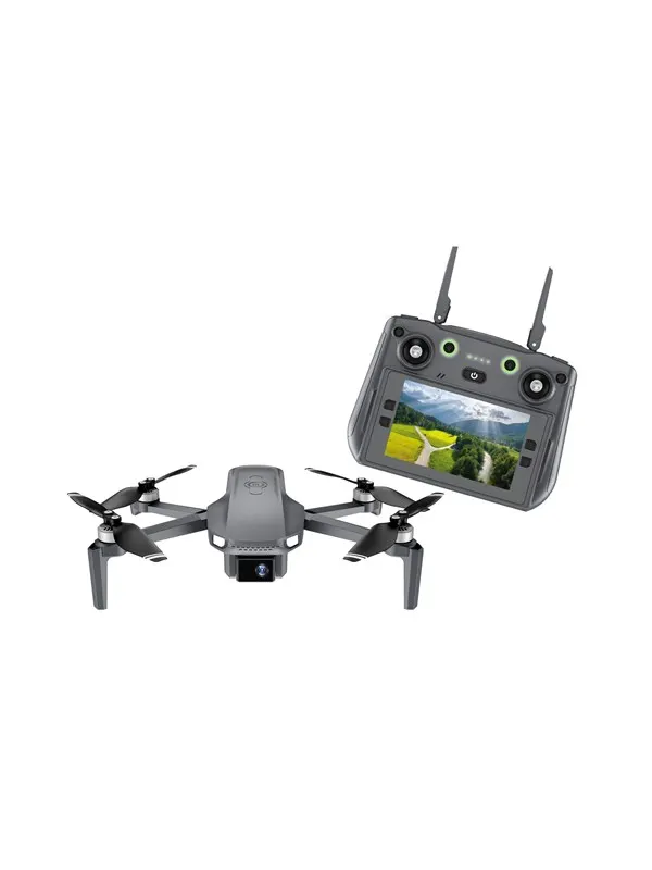 DENVER - DCG-3572 - Foldable GPS drone with brushless motors Wi-Fi function &amp; controller with large screen - 400 g - C1