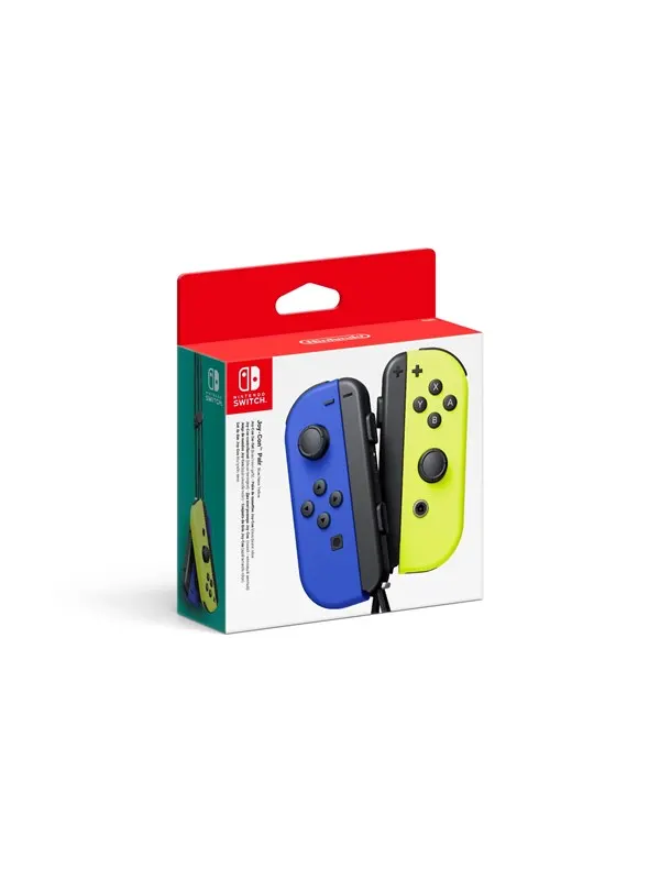Nintendo Joy-Con Pair Blue/Neon Yellow - Wireless Controller - Nintendo Switch