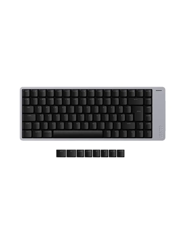 Lofree Flow 2 84 Space Grey - Kailh Pulse - Tangentbord - Nordisk - Svart