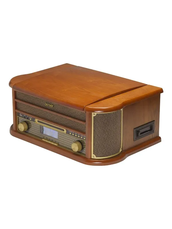 DENVER MRD-51 - Retro music system - LP - CD - FM - DAB - Wood