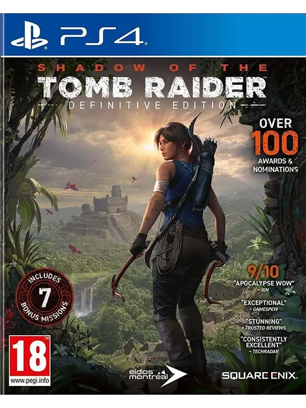 Shadow of the Tomb Raider (Definitive Edition) - Sony PlayStation 4 - Action / äventyr