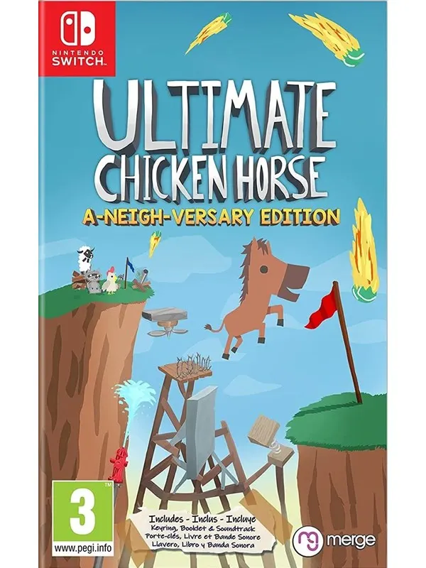 Ultimate Chicken Horse: A-Neigh-Versary Edition - Nintendo Switch - Plattformsspelare