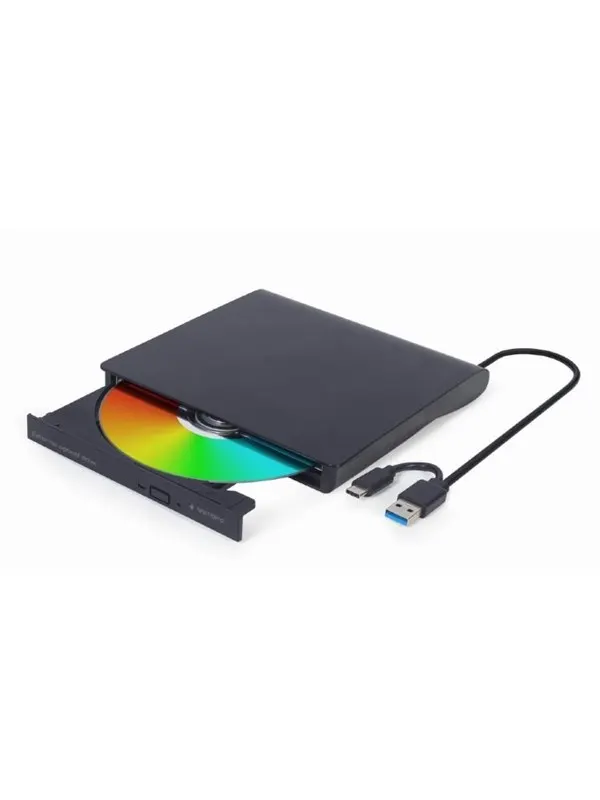 Gembird DVD-USB-031 - Extern - DVD-RW (Brännare) - USB 3.1 Gen 1 - Svart
