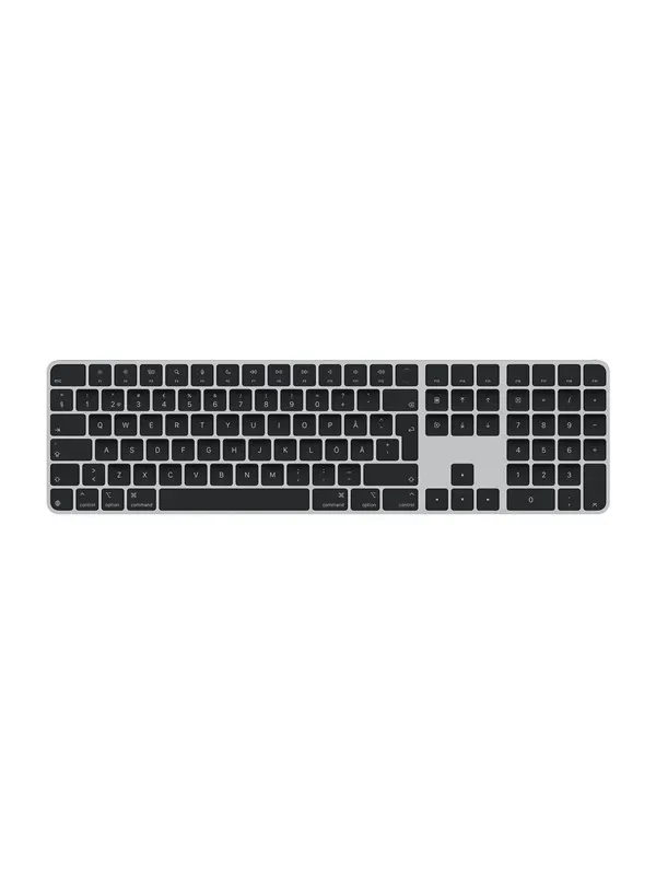 Apple Magic Keyboard with Touch ID and Numeric Keypad - Tangentbord - Svenska - Svart