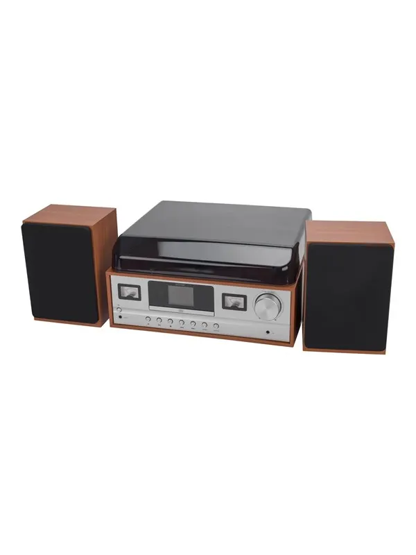 DENVER MRD-52 - Retro music system - LP - CD - FM - DAB - Bluetooth - Light Wood