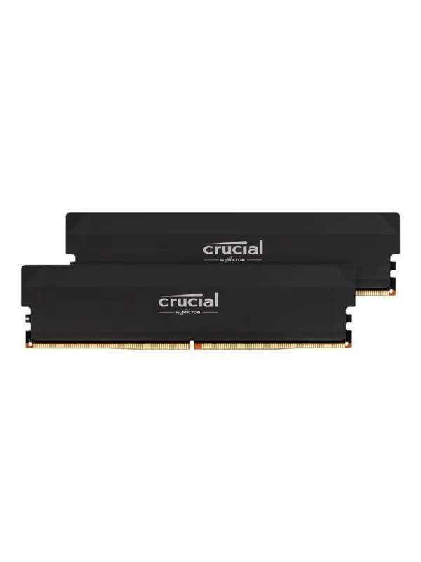 Crucial PRO Overclocking DDR5-6400 - 64GB - CL40 - Dual Channel (2 pcs) - AMD EXPO & Intel XMP - Svart