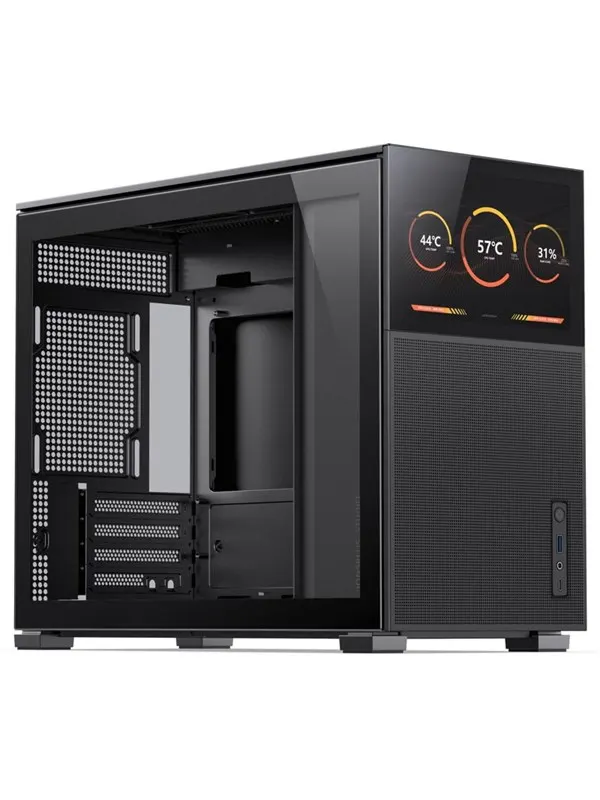 Jonsbo D31 mesh Screen - black - Chassi - Minitower - Svart