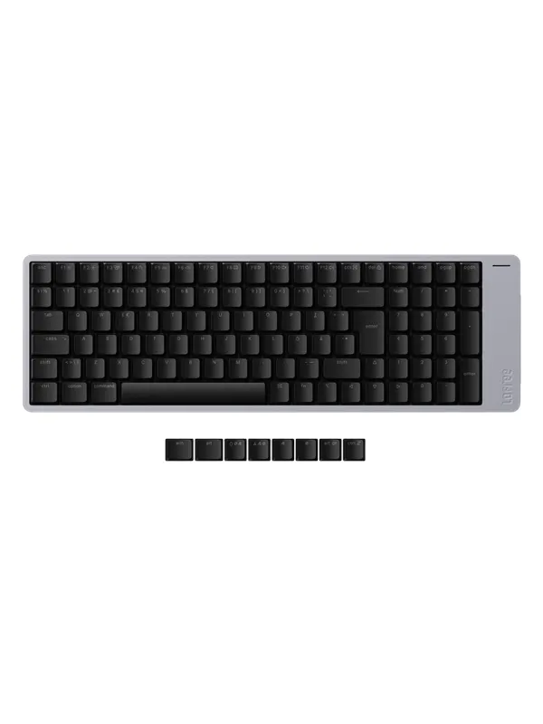 Lofree Flow 2 100 Space Grey - Kailh Pulse - Tangentbord - Nordisk - Svart
