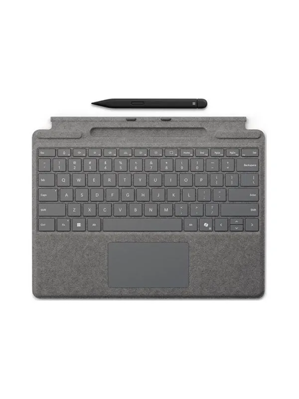 Microsoft Surface Pro Keyboard - Tangentbord - Nordisk - Grå