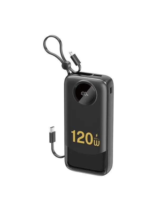 Dudao K13Pro Powerbank with Built-in Cable - 20000 mAh
