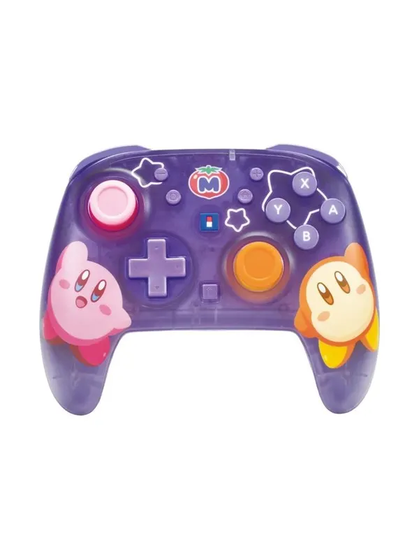 HORI Wireless PAD Turbo for Nintendo Switch 2 (Kirby and Waddle Dee) - Purple - Wireless Controller - Nintendo Switch 2
