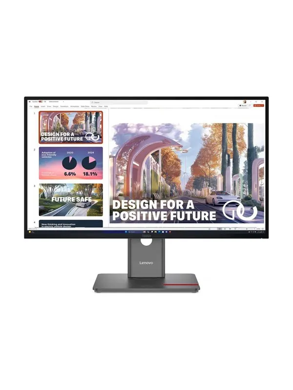 27" Lenovo ThinkVision P27QD-40 - 2560x1440 (QHD) - 120Hz - IPS - 140W USB-C