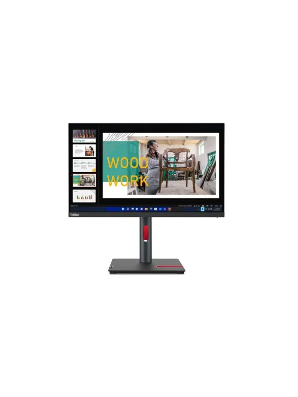 24" Lenovo ThinkVision P24q-30 - 2560x1440 (QHD) - 60Hz - IPS