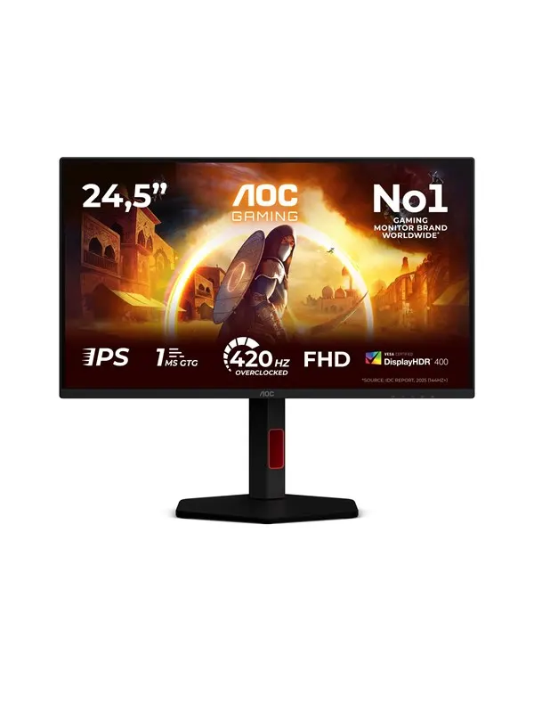 24,5" AOC G4 25G4KUR - 1920x1080 (FHD) - 420Hz - IPS